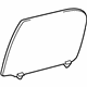 Toyota 68103-0C030-83 Door Glass, Green, Rear Passenger Side