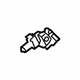 Toyota 85801-47030 Adjust Motor, Driver Side