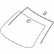 Toyota 56101-WB008 Windshield, Front