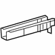 Toyota 57603-12090 Rail End, Rear Passenger Side