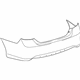 Toyota 52159-06961 Bumper Cover, Rear