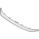 Toyota 52711-12450 Finish Molding, Black, Front