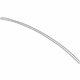 Toyota 04767-09010 Spoiler Protector, Rear