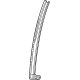 Toyota 67406-08010 Front Guide, Driver Side