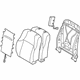 Toyota 71440-35A30-B5 Seat Back Assembly, Black/Gray, Driver Side