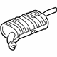 Toyota 17430-0D010 Muffler & Pipe