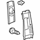 Toyota 62410-0T012-A1 Upper Center Pillar Trim, Passenger Side