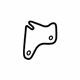 Toyota 44441-33011 Power Steering Pump Adjust Bracket, Front