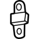 Toyota 67281-0C030 Lift Gate Stopper, Lower Passenger Side