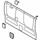 Toyota 64270-04040-B0 Back Panel Trim, Gray, Rear