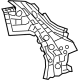 Toyota 61731-F4010 Front Pillar, Inner Passenger Side