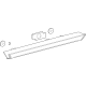 Toyota 81570-0E040 High Mount Lamp, Rear Center