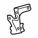 Toyota 86211-47060 Display Unit Bracket, Passenger Side