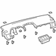 Toyota 55302-02281-B0 Upper Dash Panel, Dark Gray