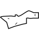 Toyota 53187-0A070 Support Bracket, Passenger Side