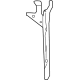 Toyota 53208-0A020 Lock Support