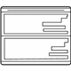 Toyota 42661-52712 Caution Label