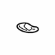 Toyota 55129-02010 Hole Cover, Front