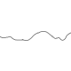 Toyota 53630-62031 Release Cable, Front