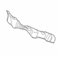 Toyota 58041-52010 Heat Shield, Front