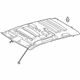 Toyota 63310-0CU80-B0 Headliner, Gray
