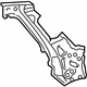Toyota 61711-47020 Lock Pillar Reinforcement, Outer Passenger Side