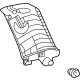 Toyota 62550-0E031-B0 Pillar Trim, Gray, Passenger Side