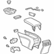 Toyota 58810-0T032-A0 Center Console