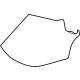 Toyota 8791B-0E710 Lower Cover, Passenger Side
