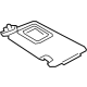 Toyota 74310-02L20-B0 Sunvisor, Gray, Passenger Side