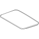 Toyota 63201-0E140 Sunroof Glass
