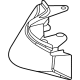 Toyota 48737-48030 Cover, Rear Suspension Arm, Passenger Side, Lower