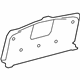 Toyota 64717-07011-C0 Partition Panel, Front
