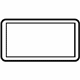 Toyota 74515-17010 Warning Label