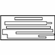 Toyota 44391-17020 Info Label