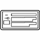 Toyota 63299-17080 Info Label