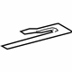 Toyota 72137-60150-C0 Cover, Rear Seat Track, Passenger Side
