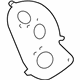 Toyota 81584-0T010 Backup Lamp Assembly Gasket, Rear