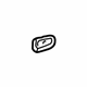 Toyota 69229-AA011-A0 Handle, Outside Rear Cover, White, Outer