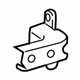 Toyota 68770-60040 Hinge Assembly, Rear Door, Lower Passenger Side