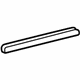 Toyota 69975-16020 Glass Holder Filler, Rear