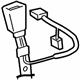 Toyota 73230-0E140-B0 Buckle End, Gray, Driver Side
