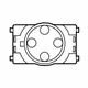 Toyota 84920-WAA03 Lumbar Switch
