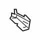 Toyota 63443-35010 End Support Front Support, Passenger Side
