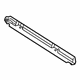 Toyota 16454-31710 Side Plate, Driver Side