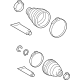 Toyota 04429-0E023 Boot Kit, Rear