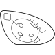 Toyota SU003-09568 Mirror Glass, Driver Side