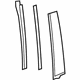 Toyota 75075-F4010 Applique, Black, Outside Passenger Side