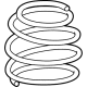 Toyota 48131-62010 Spring, Front
