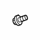 Toyota 90119-06917 Frame Assembly Bolt